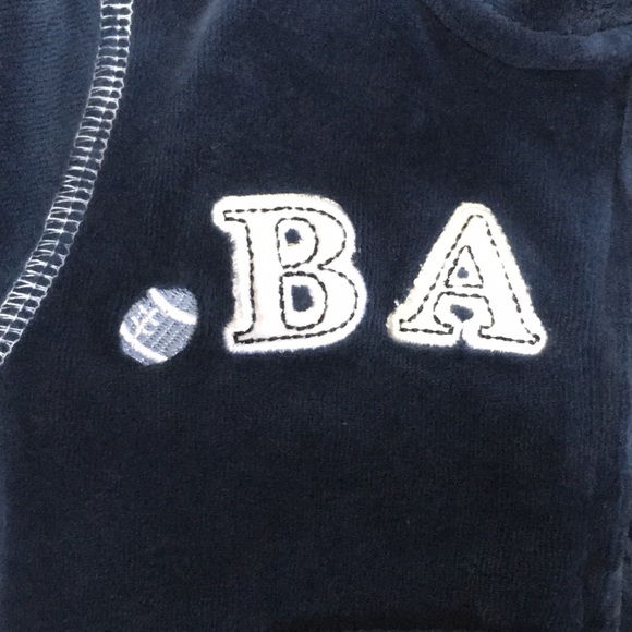 Vintage Football Velour Set -  Hoodie & pant - Picture 8 of 10